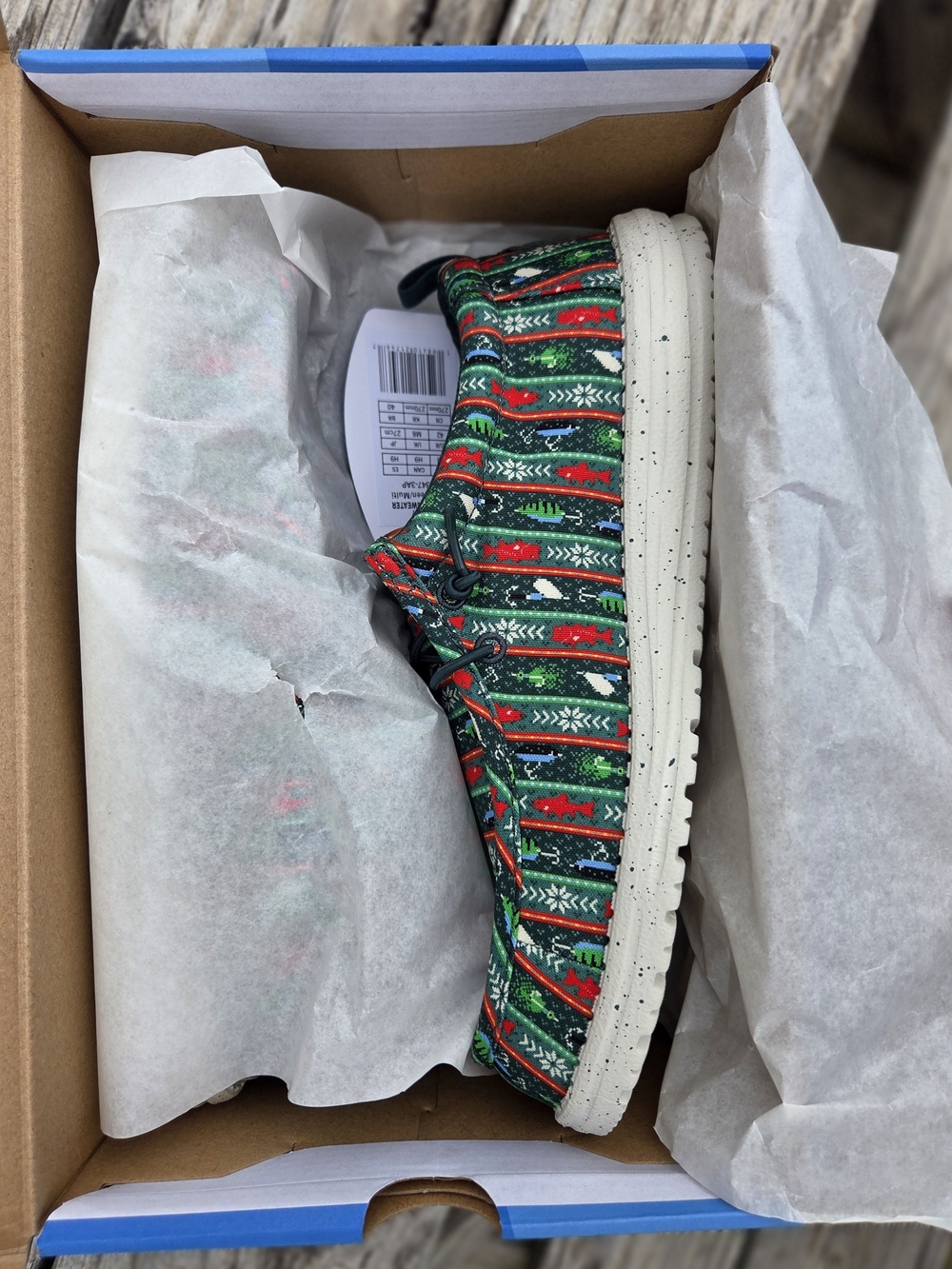 Hey Dude Chirstmas Slip-On Loafers